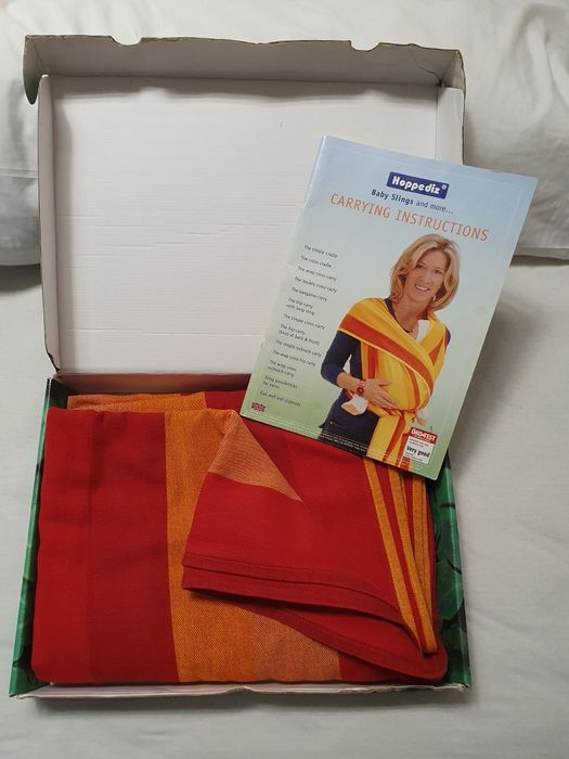 Тъкан слинг за бебеносене Hoppediz