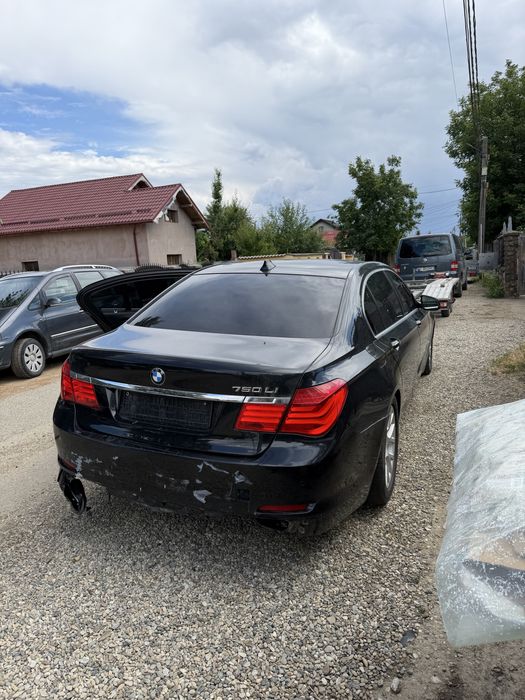 Piese BMW Seria 7 F01 F02 750Li 4.4 benzina biturbo interior ventilat incalzit camere 360 head up display cutie viteze 6hp motor N63 faruri F01 capota