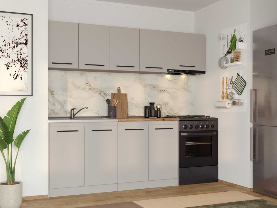 Set Mobila Bucatarie Linea 220 Casmir C04 - Transport Gratuit