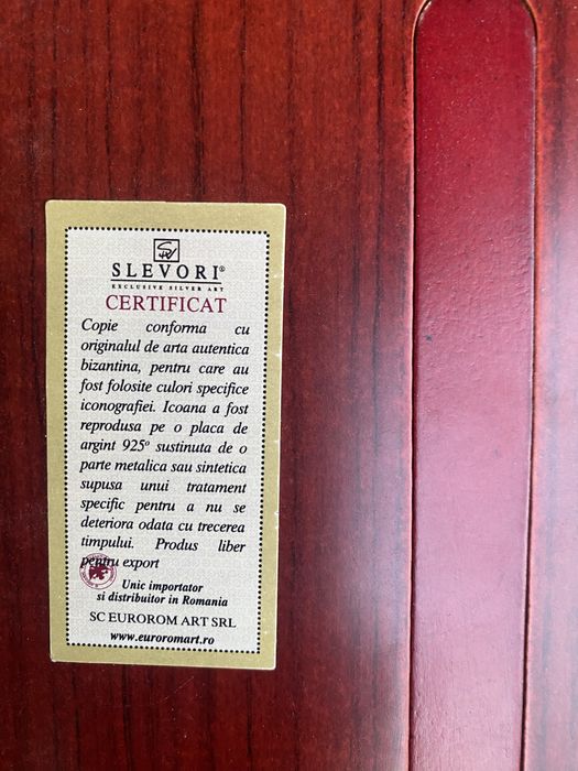 Icoane argintate 4*5 cm pana la 30*40cm