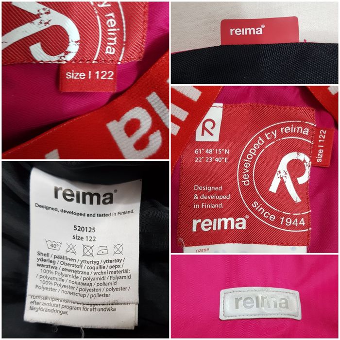 Salopeta iarnă REIMA Finland, combinezon zăpadă, overall schi, nr 122