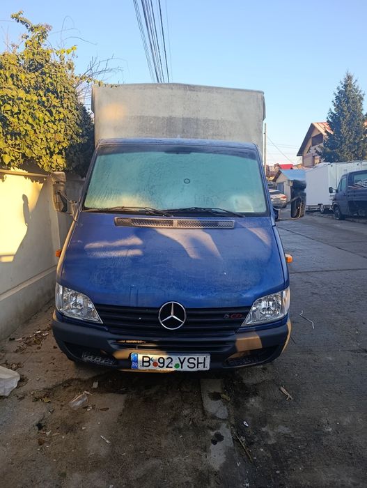 Mercedes Sprinter 416 CDI – Basculabilă + Prelată – Arcuri greutate