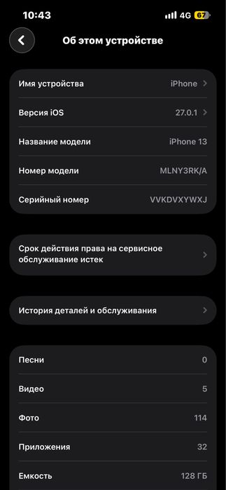 Iphone 13 128 GB pink