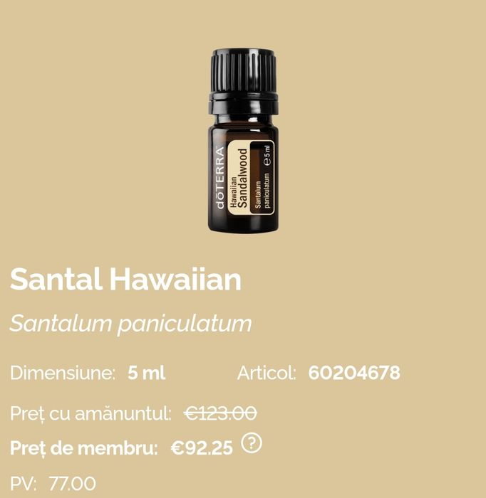 Super oferta doTerra!