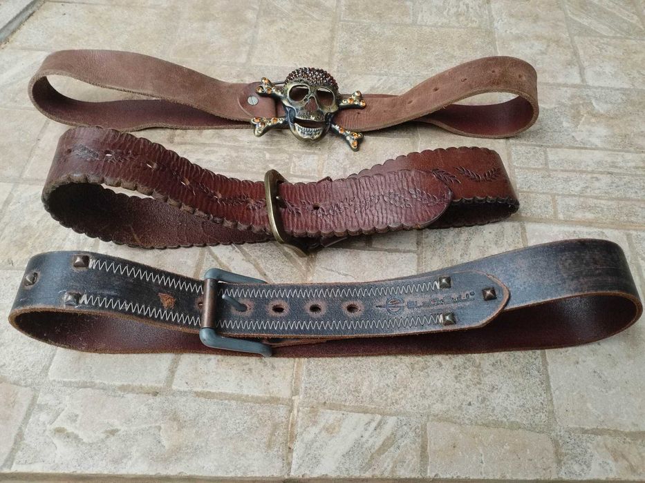 Мъжки кожен колан