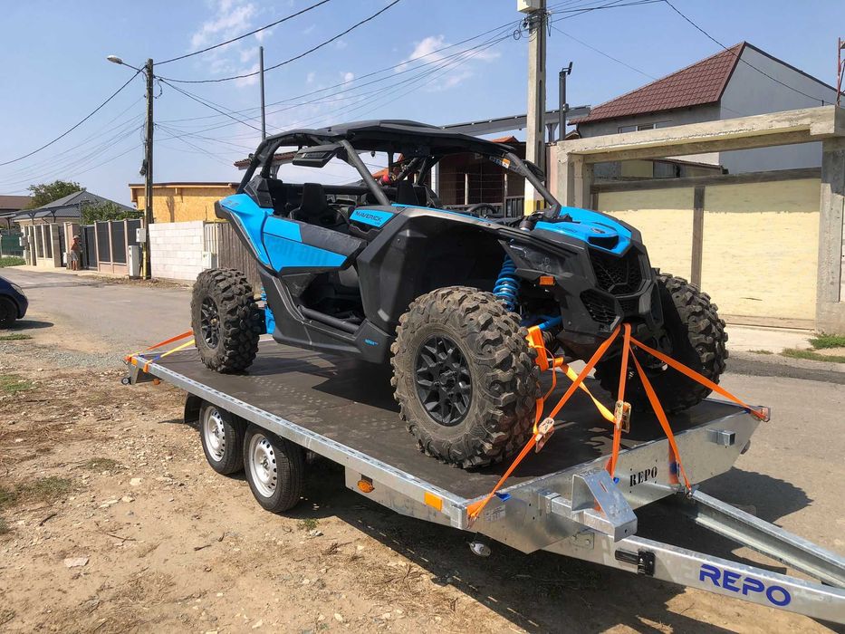 Remorca REPO Cargo FLAT QSD 4121,RAR gratuit,  ATV, 750kg-3000kg