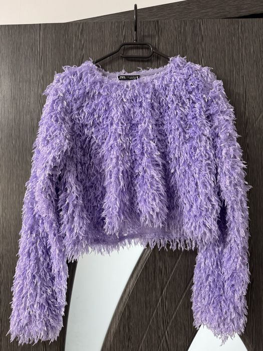 Блузка с ресни Zara