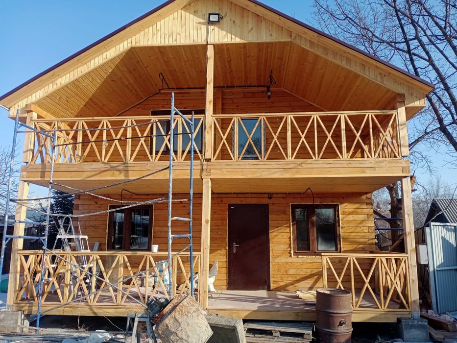 Бани из бруса под ключ