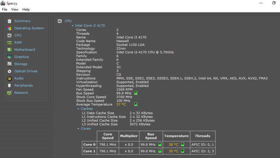 Дънна платка Gigabyte GA-H81M-DS2 с Intel Core i3-4170 с боксов охладител и 4GB DDR3