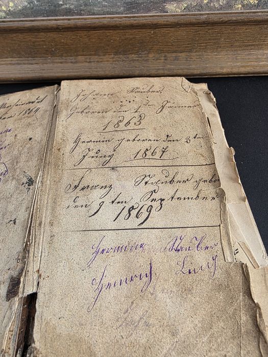 Biblie foarte veche 1863