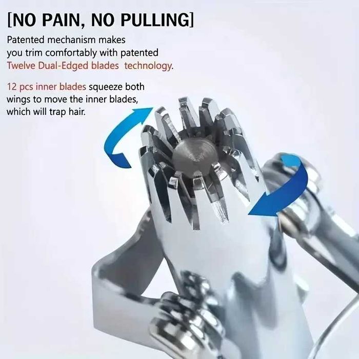 Тример за нос – мъжки ръчен уред от неръждаема стомана