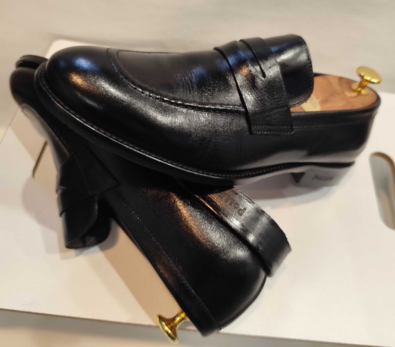 Pantofi loafer penny 40 40.5 premium POLLINI piele naturala moale