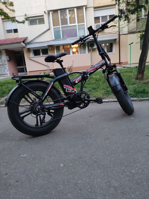 Bicicletă Electrică Pliabilă Reset Redwood 987 – Fat Bike, Stare Excelentă