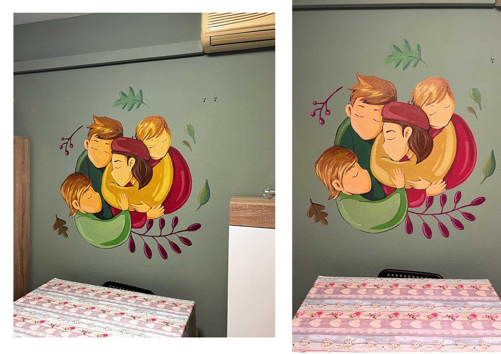 Pictura pe perete, arta murala ce da viata spatiului