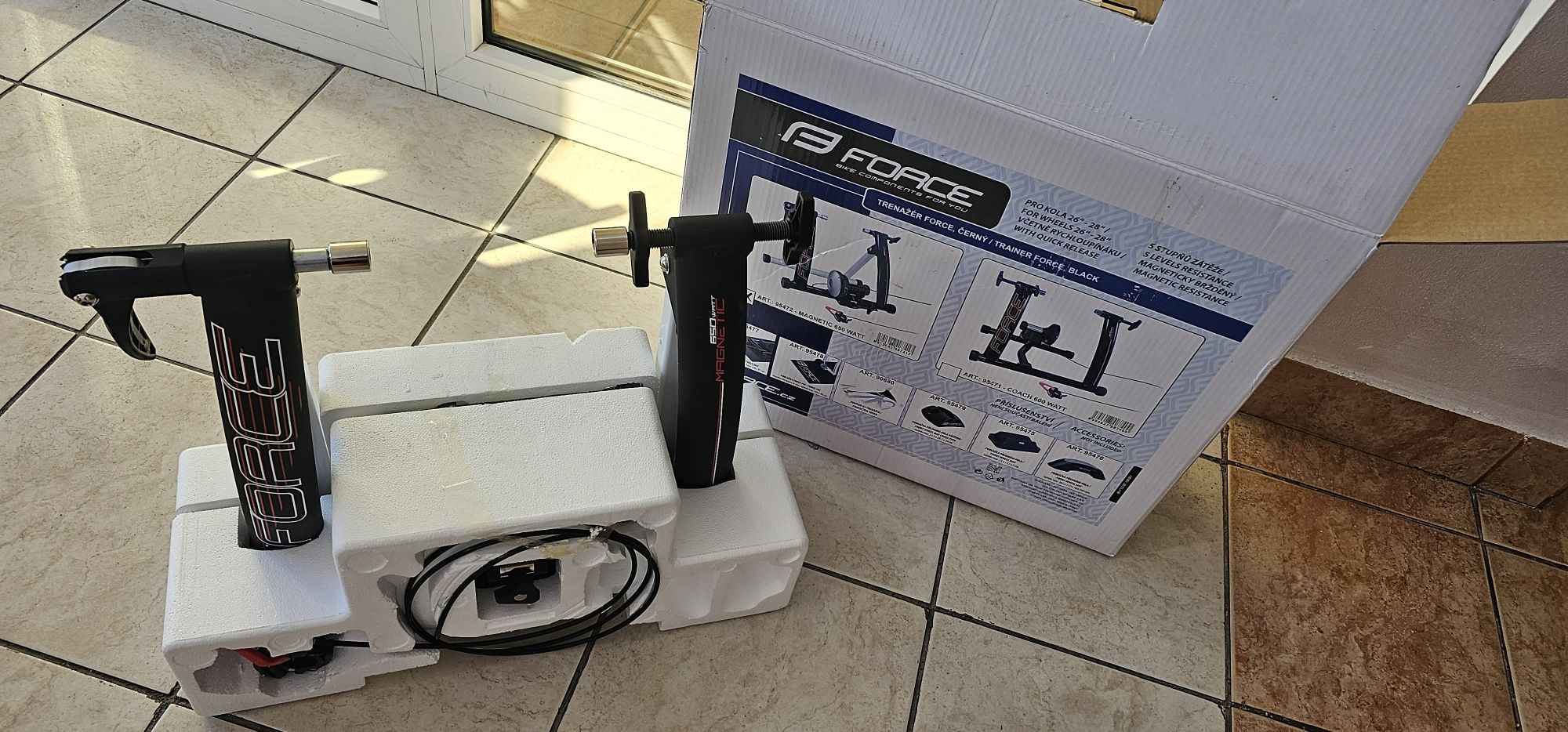 home trainer force magnetic 650w