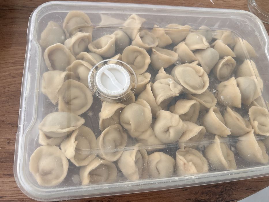 Домашние пельмени из конины