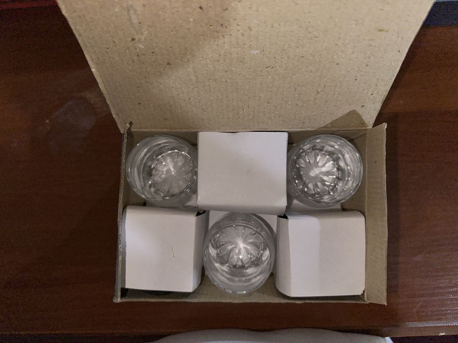 Рюмка в коробке новые