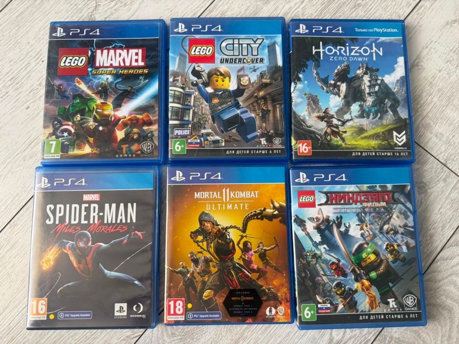 Диски на PS4/Состояние новых