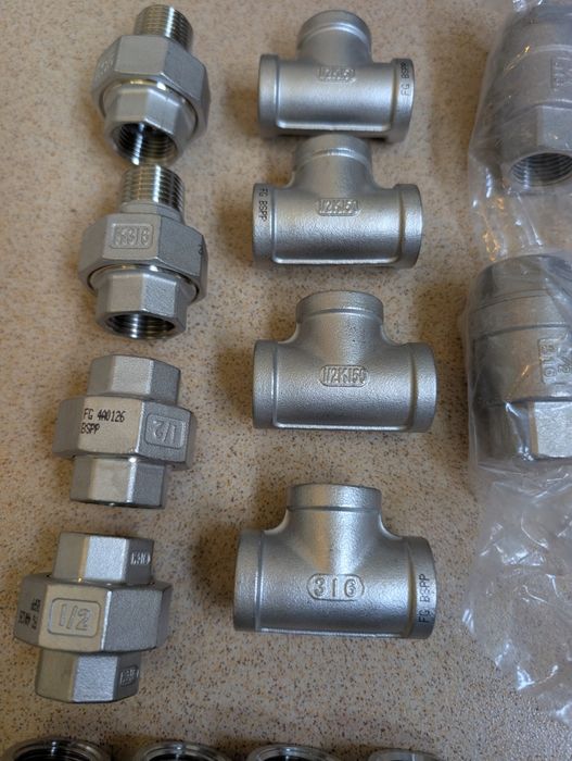 Lot fitinguri inox