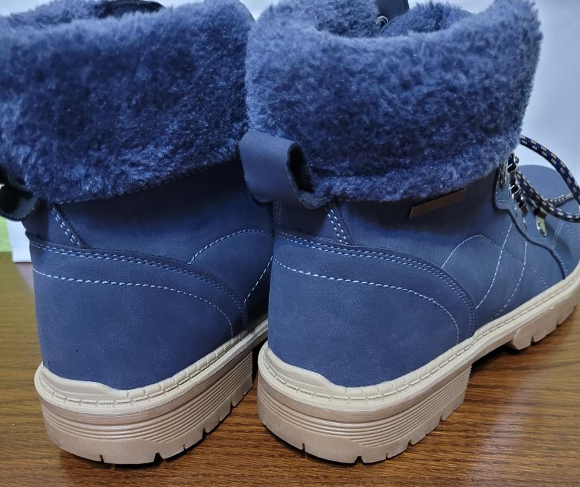 Ghete damă din piele întoarsă