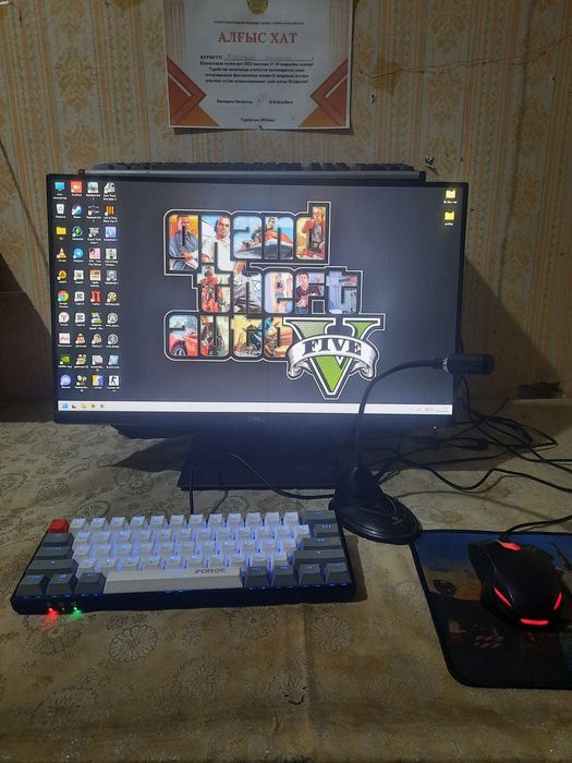 Компьютер сатылады Ойынға жұмысқа