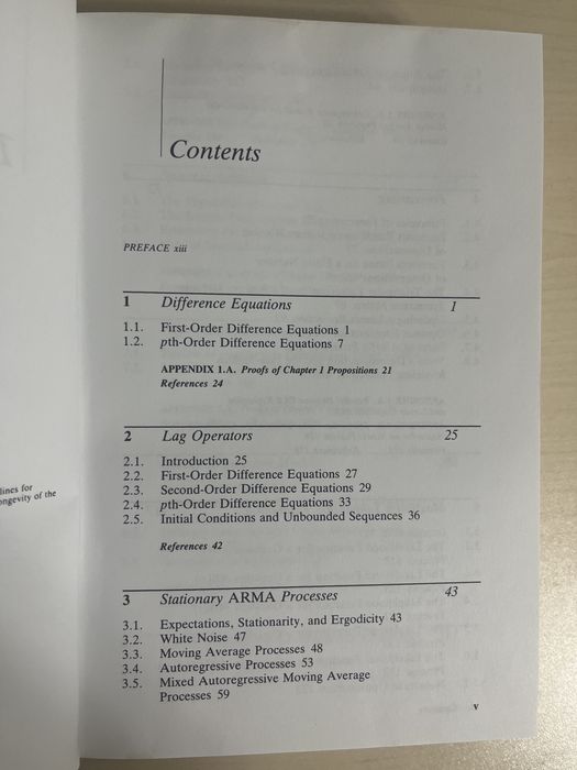 Книга про временные ряды на английском