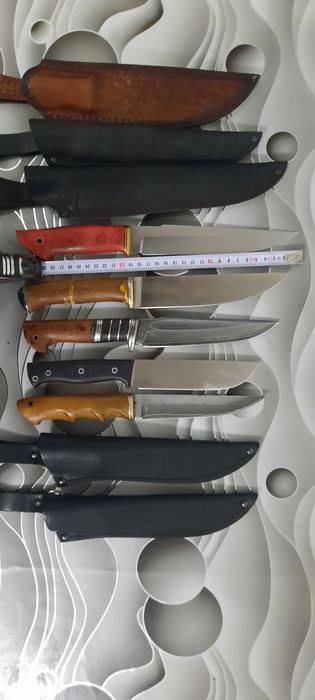 Кухонные ножи из стали Х12МФ, QPM53, M398, PGK.