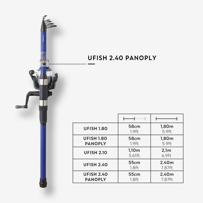 Set Iniţiere U Fish 2,4 - No Size - produs resigilat Decathlon