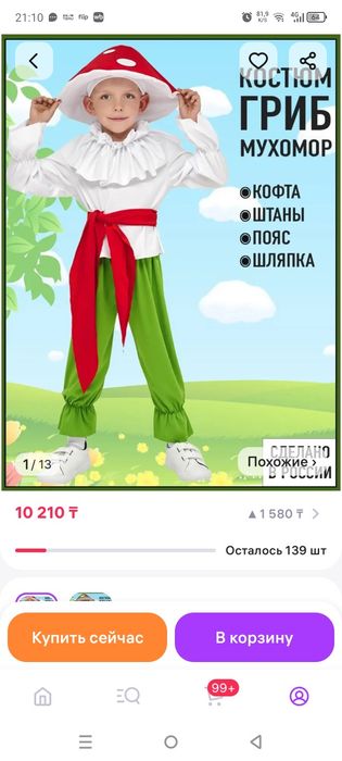 Гриб- мухомор. Новый