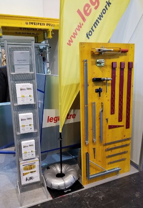 Дистанциали и елементи за кофраж с 3С платна на Легнотре (Италия)