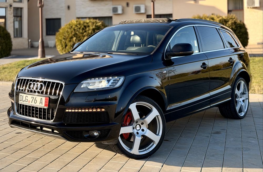 Audi Q7 Exclusive 3x S-line 2012 // 3.0TDI 245 CP Euro 5 // 7 locuri