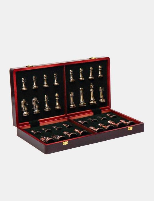 Шахматы Kasparov с металлическими фигурами