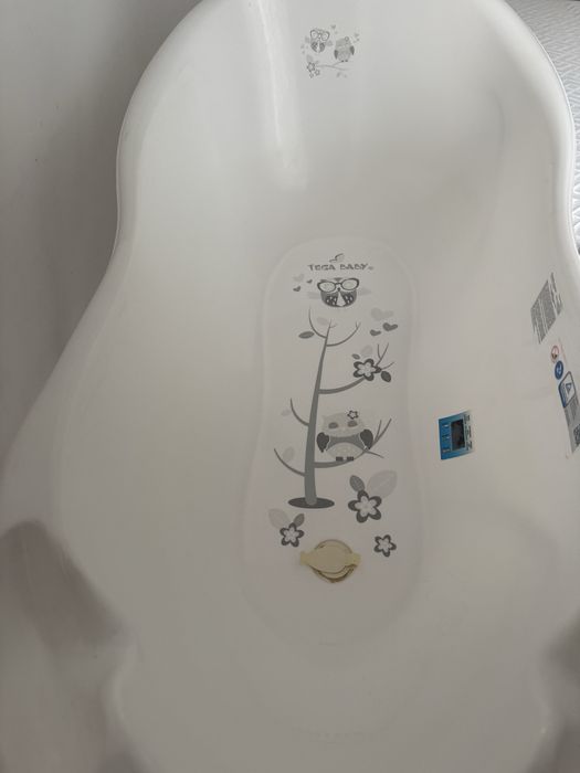 Ванночка белая детская