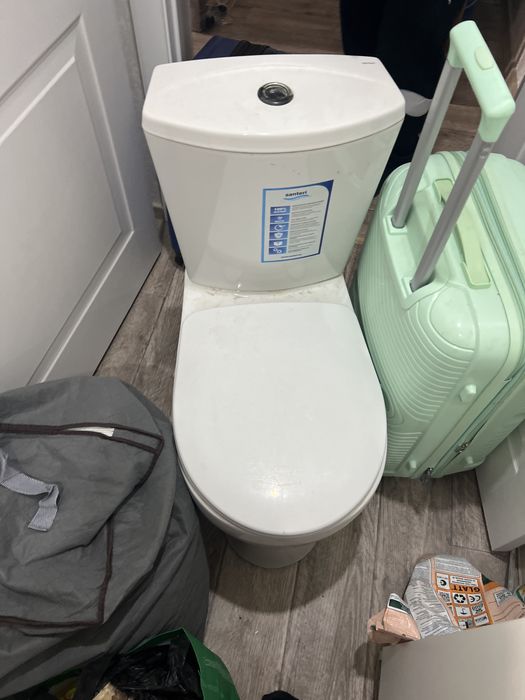 Унитаз в хорошем состоянии