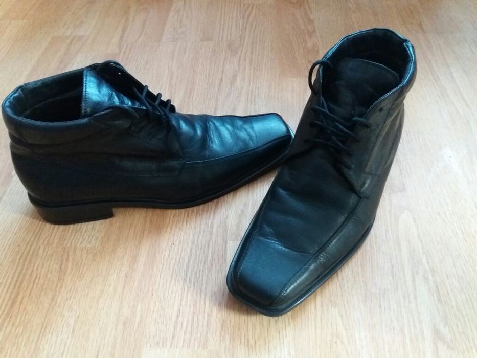 Ghete piele naturala , 42 , stare f. Buna