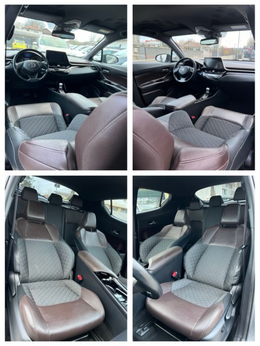 Toyota C-HR HYBRID 2018 / 1.8 hibrid 122 CP/ EURO 6/ incalzire/ piele/ distinctive/ distronic/ parcare automata/ PARC AUTO