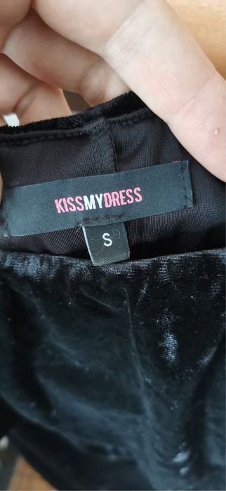 Rochie KissMyDress catifea, marimea S