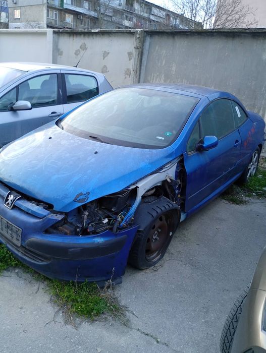 500 ЕВРО Peugeot 307cc 2.0 бензин -газ Цяла за Части