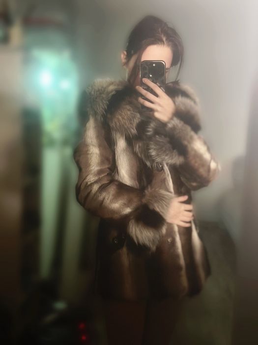 Шуба из соболиного меха