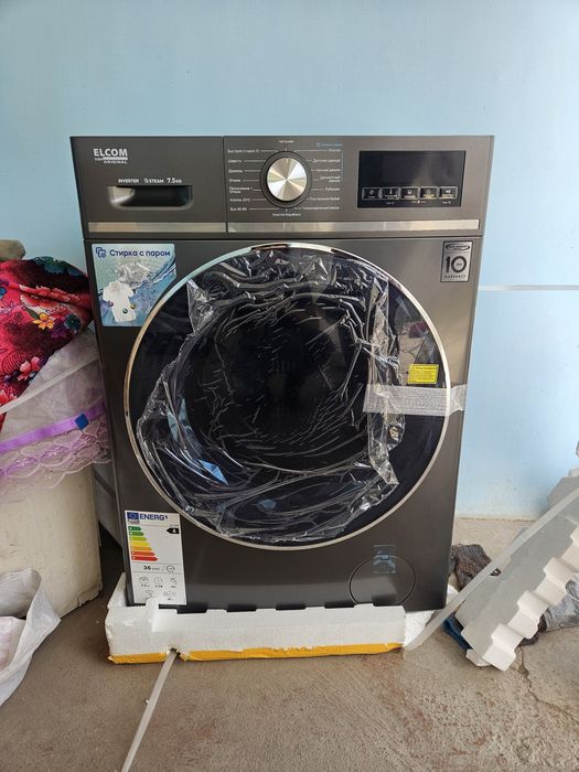 Kirmashina stiralka 7.5 kg yangi | Стиральная машина 7.5 кг новый