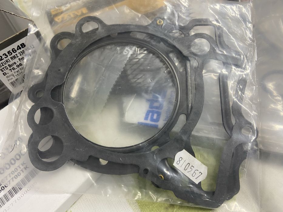 Piston,segmenti,supape-moto Rmz 250