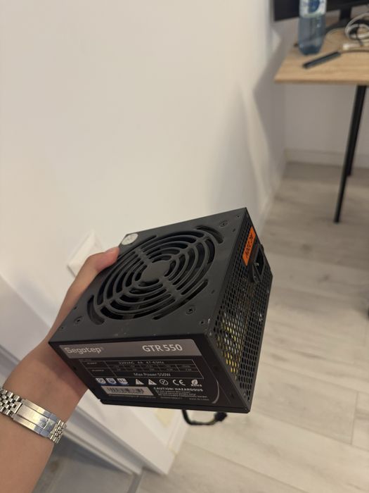 Sursa PC Segotep GTR 550 - 550W 2x6+2PciE si 4+4CPU