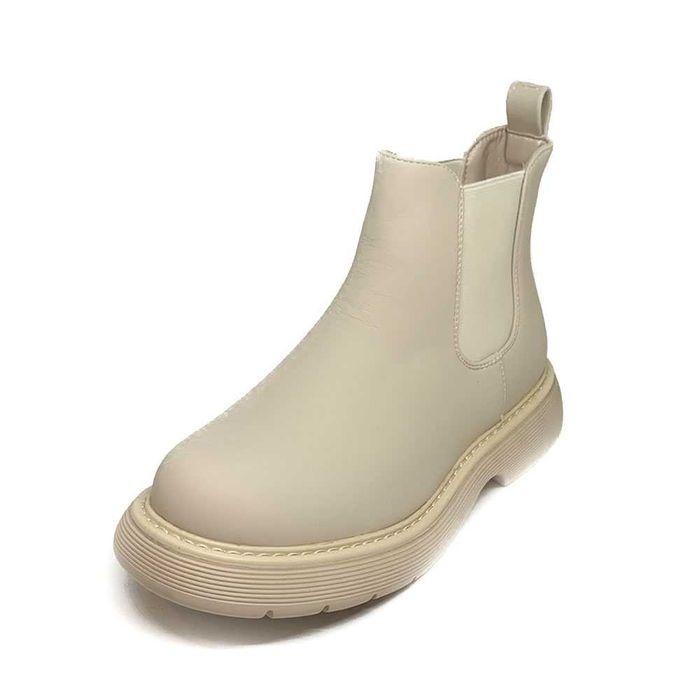 Дамски боти в черен или бял цвят - НИСКА ЦЕНА - ВИСОКО КАЧЕСТВО