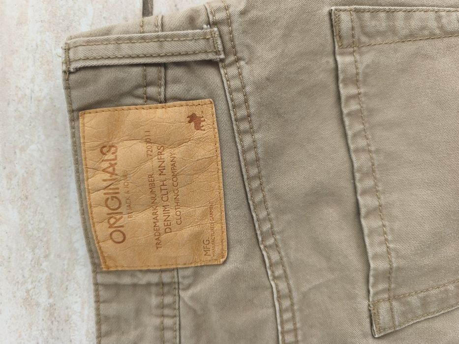 Originals-Blugi-Pentru Barbati-Marime S-Bej