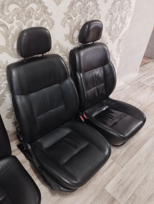 Салон сиденья кожа Опель вектра Б