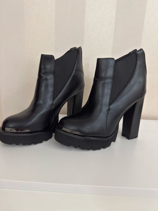 Ботильоны из натуральной кожи