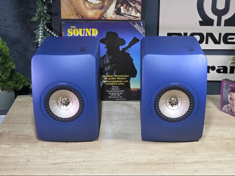 Boxe de raft pasive  KEF LS50 META blue bookshelf