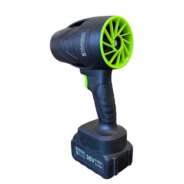 Акумулаторен въздушен турбо пистолет духалка 36V STAHLMAYER