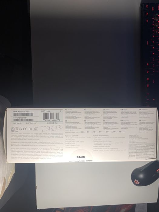 Sistem Nou Wireless D-Link COVR-C1203 AC1200