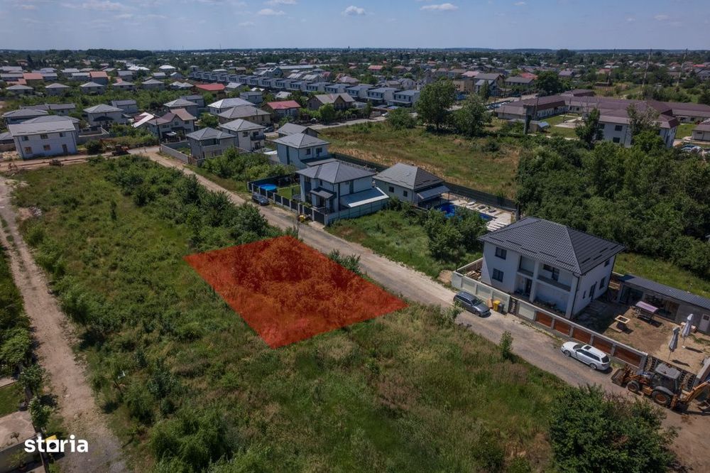 Domnesti - Fortului, Teren Constructii 407 Mp, Front 26 M !